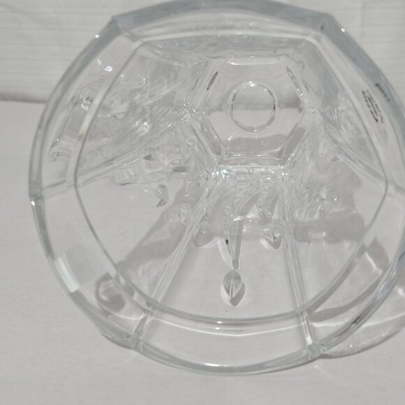 PartyLite Signature Hurricane Candleholder 11.75" taper pillar crystal vtg - Picture 8 of 10